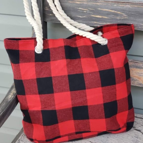 NEW Rope Handle Tote Bag -Multiple Designs Availab - Picture 1 of 4